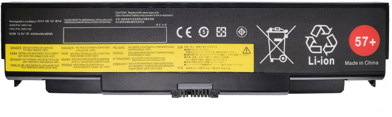 SOLUTIONS-365 Compatible T440P battery for lenovo thinkpad W540 W541 T440P T540P L440 L540 series 45N1162 45N1144 45N1145 45N1147 45N1149 45N1148 45N1150 45N1151 45N1163 0C52864 0C52863 laptop battery 6 Cell Laptop Battery