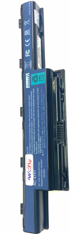 WEFLY Laptop Battery For Acer Aspire 4741, Aspire 4771, Aspire 5741, Aspire 5750G 6 Cell Laptop Battery