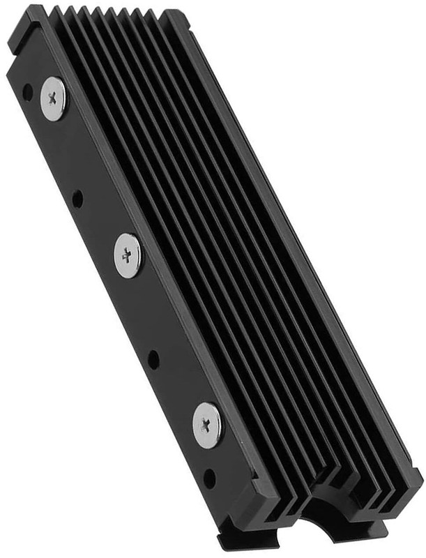 SUPVOX ZORBES M.2 SSD Heatsink Cooling Fan Processor Cooler(Black)