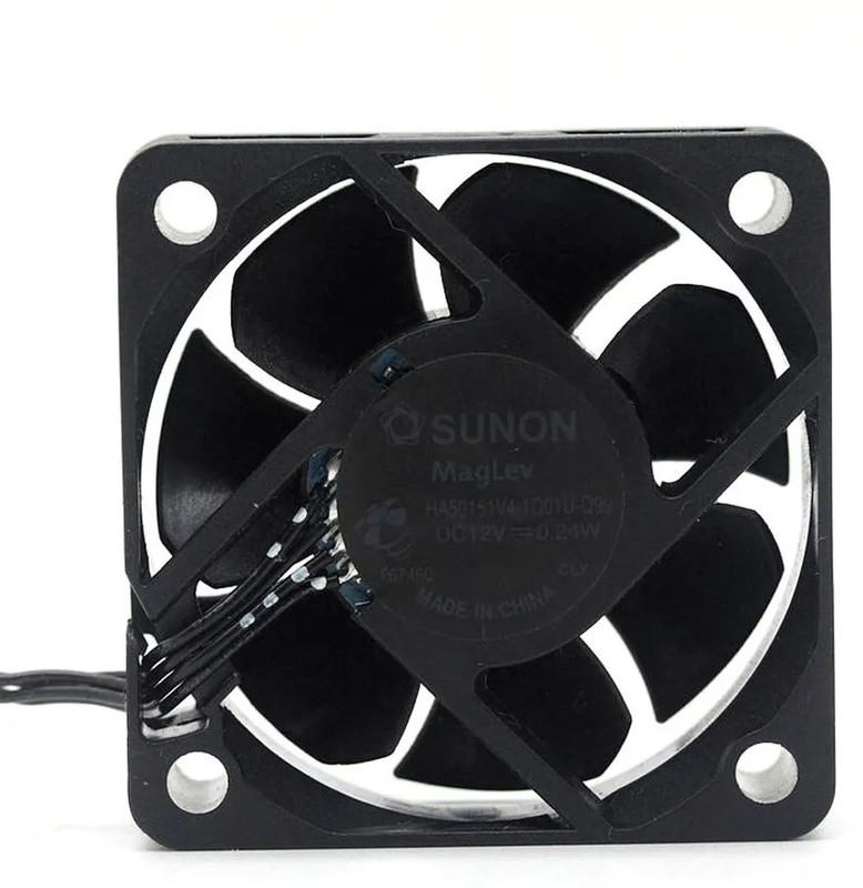 Electronic Spices HA50151V4-1Q01U-Q99 4-wire 4P 12V 0.24W PWM Cooling Fan 5015 50*50*15mm Sunon Laptop Heat Sink