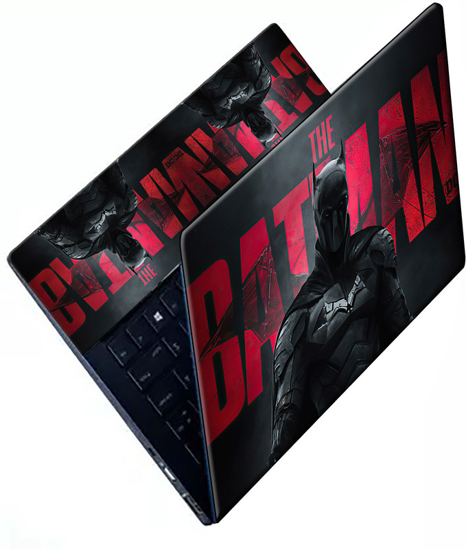 PALMETO Batman a superhero, HD quality, vinyl sticker, full vinyl cover for laptop Vinyl Laptop Skin Compatible for 15.6 inch(Theme: Superheroes)