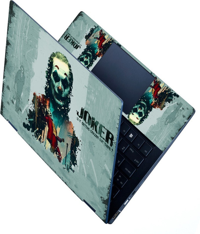dzazner Full Panel Laptop Skin Sticker Stretched Vinyl Decal- Diamond Ganesh 14.1 Self Adhesive Vinyl Reusable Laptop Skin Compatible for 14.1 inch(Theme: Spiritual)
