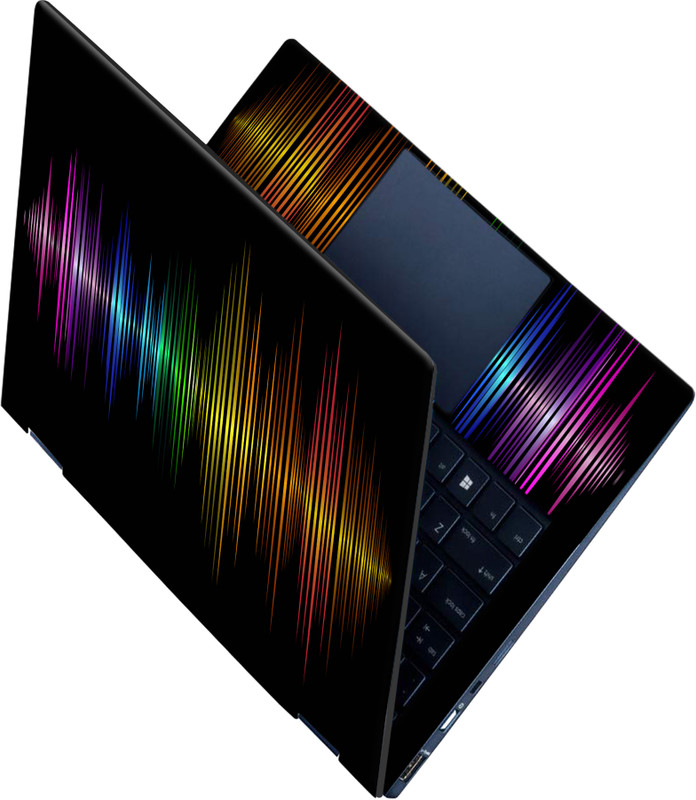 SCOTLON SmartBrain_002 VInyl Reusable Laptop Skin Compatible for 15.6 inch(Theme: Illustrations)