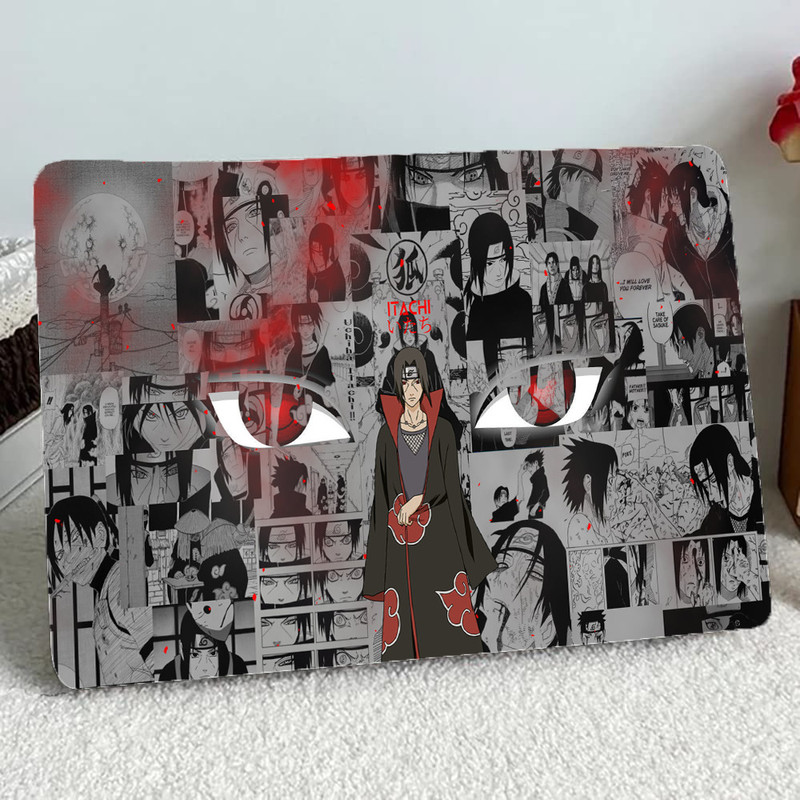 Replix Vinyl Obito Anime Laptop Skin Laptops Vinyl Reusable Laptop Skin Compatible for 15.6 inch(Theme: Comics & Cartoons)