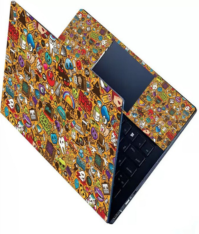 KALARKARI Laptop Skin Cute girl Premium matte finish vinyl HD printed Easy to Install Laptop Skin/Sticker/Vinyl/Cover for all size laptops upto 15.5 inch vinyl Laptop Skin Compatible for 15.6 inch(Theme: Nature)