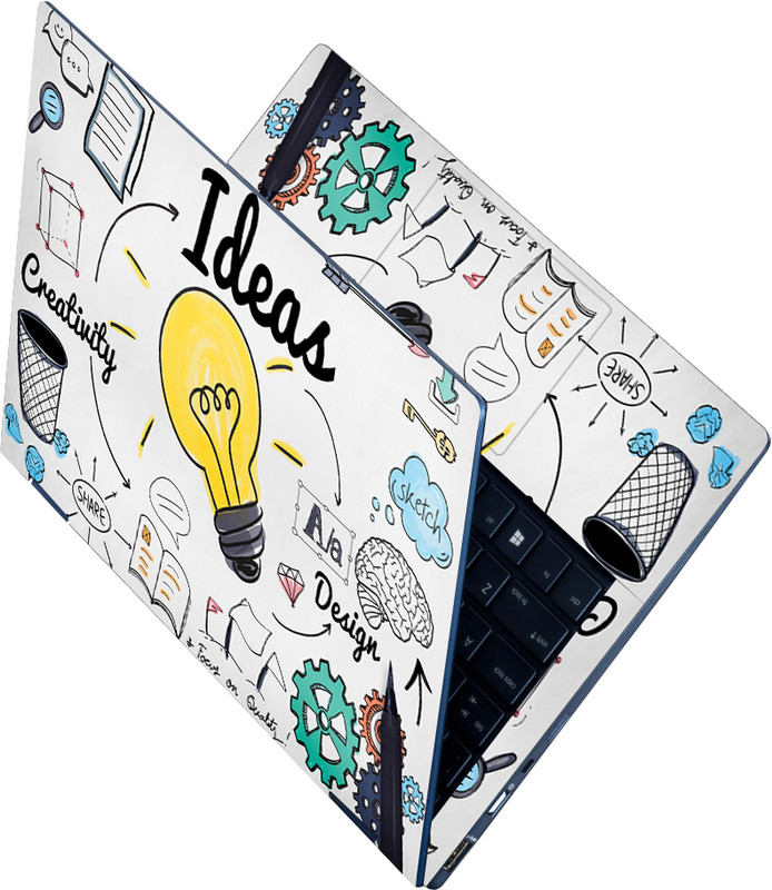 Anweshas Full Body Laptop Skin Fits Size Upto 15.6 Inches - Trust Me I Am An Engineer Self Adhesive Vinyl Reusable Laptop Skin Compatible for 15.6 inch(Theme: Typography)