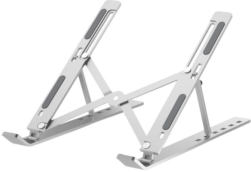 Givni Mart Laptop Stand metal for Desktop&Adjustable Compatible with Universal LaptopsT543 Leptop stand 664 Aluminium Desk Stand Laptop Stand with Adjustable Height Compatible with Universal Laptops(Multicolor)