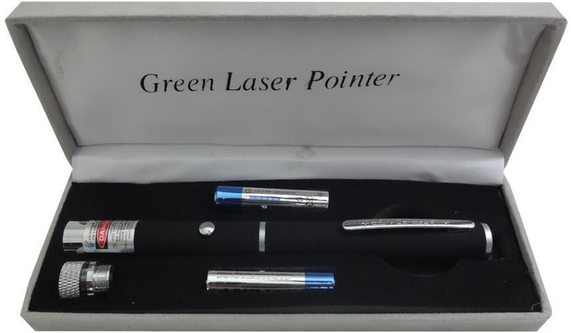 AEC 5mW Powerful Laser Pointer Pen Powerpoint Presenter Remote(532 nm, Blue)