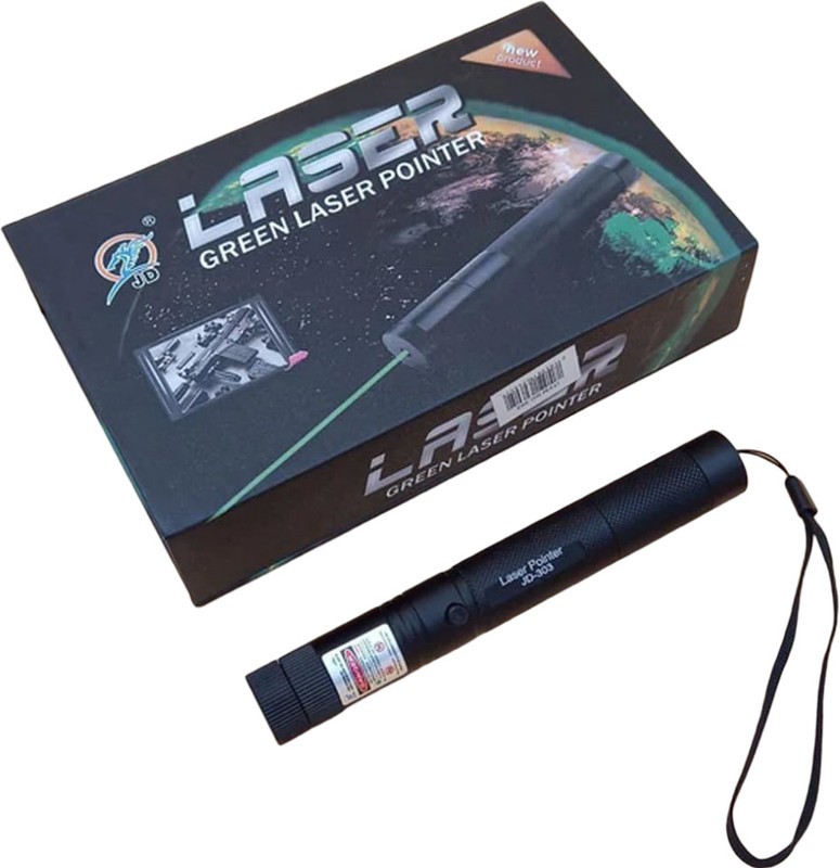 NBR ENTERPRISES Rechargeable Green Laser Pointer | Long-Range Laser Light Powerful for Party(5000 nm, Green)