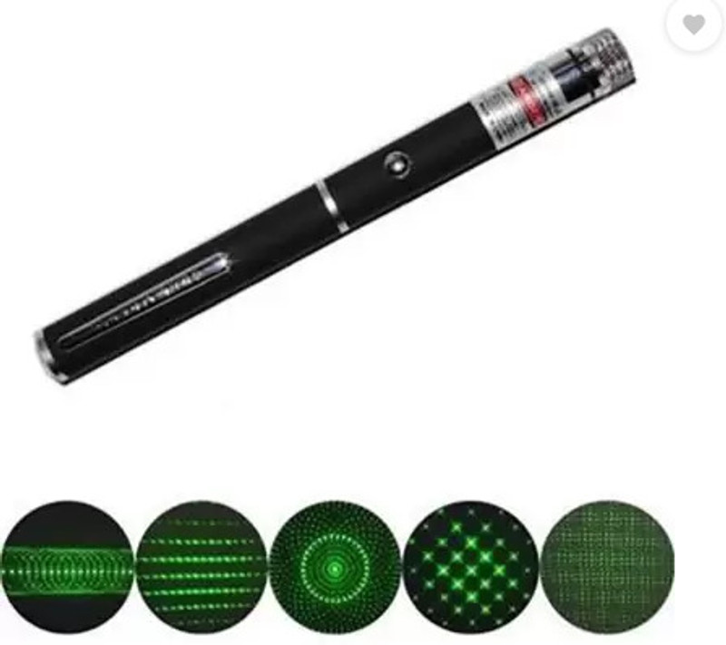 HASRU High Power Flashlight Beam Laser Pointer Laser Projector Pen(532 nm, GREEN)