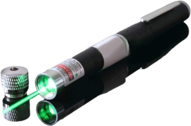 ERFZR Green light_K37Green High Power Laser Pointer with Star Cap: Adjustable Focus(450 nm, Green)