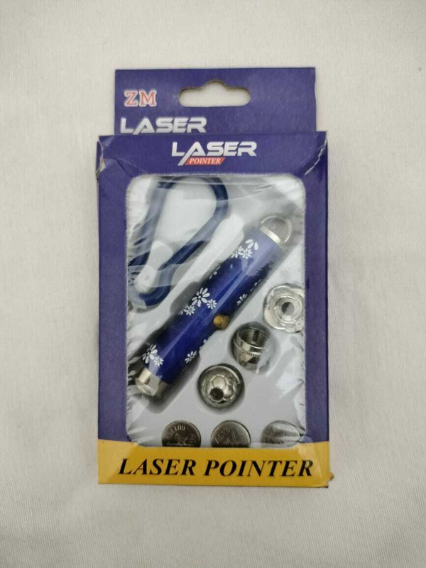 JRYU Laser Light 4 in1 Pointer Torch Lights key chain -L18(650 nm, Red)