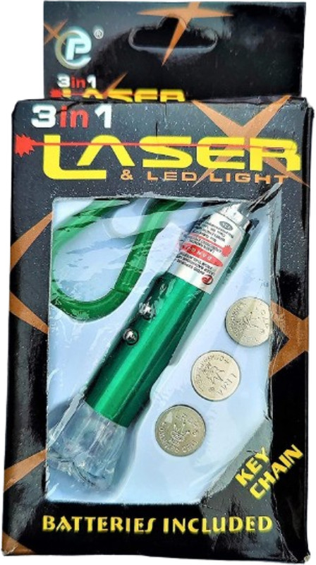 NIRMALA INFRATECH Laser Pointer Party Pen Disco Light 3 Mile + Battery(650 nm, Red)