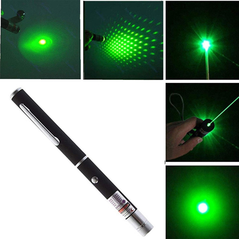 Nizix Green Laser Pointer | Powerful 2000m USB Rechargeable Light for Disco & Party(500 nm, Green)