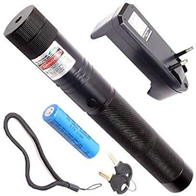 TFG Best Visible Beam Multi Purpose Green Military Burning Green Laser Pointer(650 nm, Green)