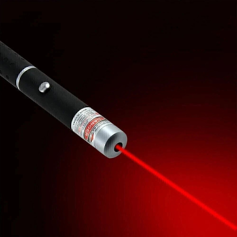 4uonly Laser Pointer Pen Beam Light 5Mw 650Nm Presentation Pointer BHL1(650 nm, Green)