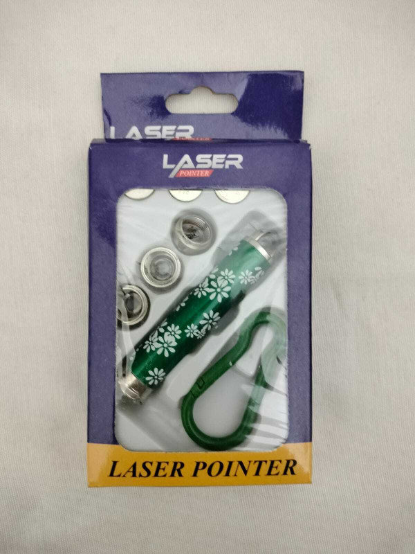 JRYU Laser Light 4 in1 Pointer Torch Lights key chain -L18(650 nm, Red)