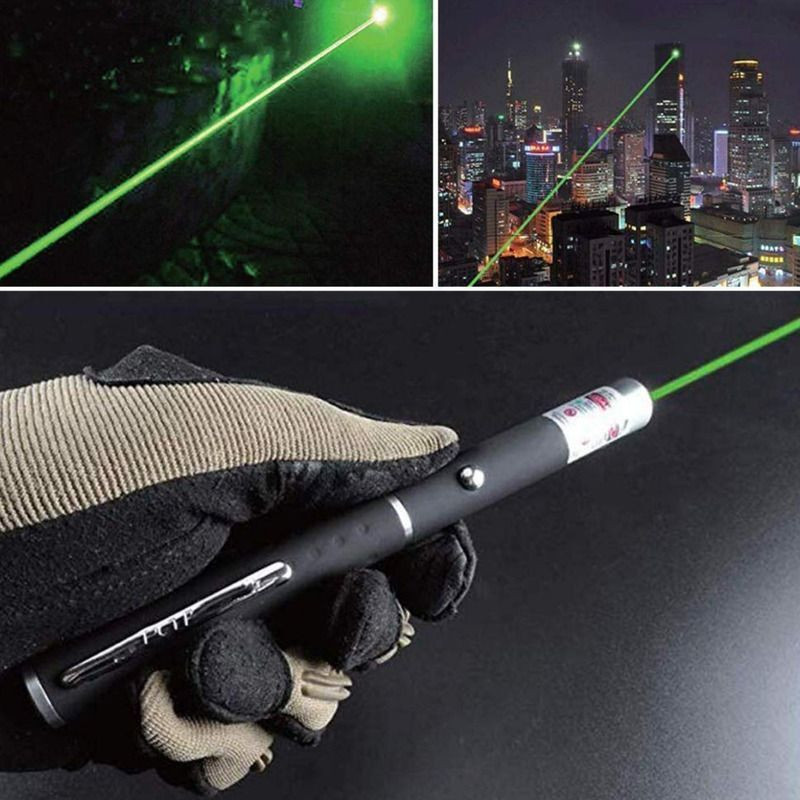 RMSZR Green Multipurpose Laser Light Disco Pointer Pen Beam for Kids Toy YOUNIKF02(650 nm, GREEN)