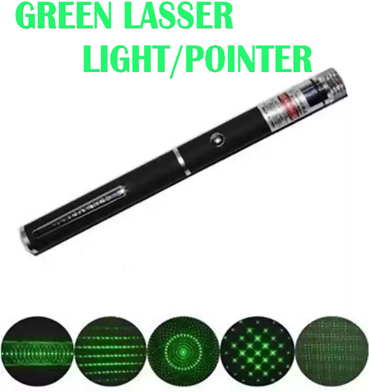 Pick And Nick Toys Green Multipurpose Laser Light Disco Pointer Pen Beam for Kids Toy YOUNIKF28(650 nm, GREEN)