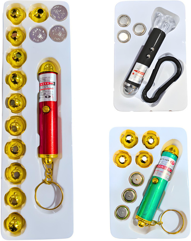 OPAC Laser Light Pointer Light for Kids,Red Pointer Light,Multicolor ,Gift for Kids(650 nm, Red and multicolor)