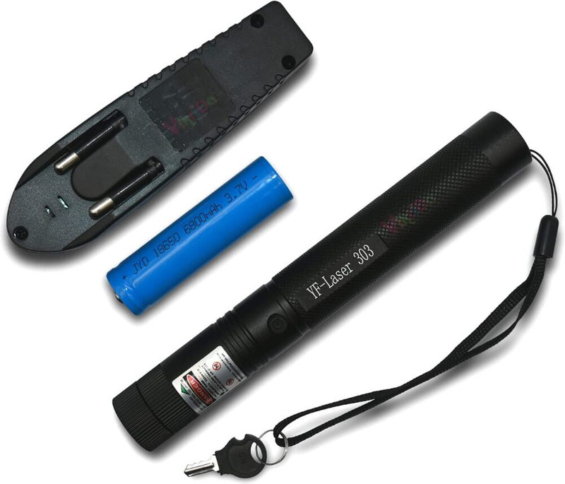 GOSHOPPE ENTERPRISES Rechargeable Green Laser Pointer Party Pen Disco LED Light(532 nm, green)