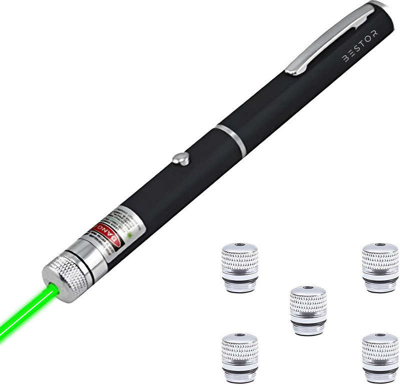 Bestor UltraRay Green Laser Pointer with Multiple Modes High Power Beam(650 nm, Green)