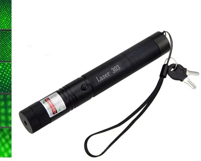 Pravyon Green Laser Pointer 303 Model|with Star Cap
|Long-Range Pointer
|Rechargeable(532 nm, Green)