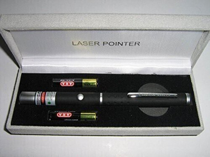 KRENCY CREATION Green Multipurpose Laser Light Disco Pointer Pen, 5MW Teaching Pen, Green Laser Pointer, High Power Flashlight Beam Laser Pointer Laser Projector Pen.(5 nm, Green)