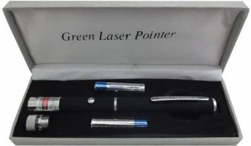Anushka Toys Green Laser Pointer for Presentation Laser Light Distance Metere(532 nm, Green)(532 nm, green)