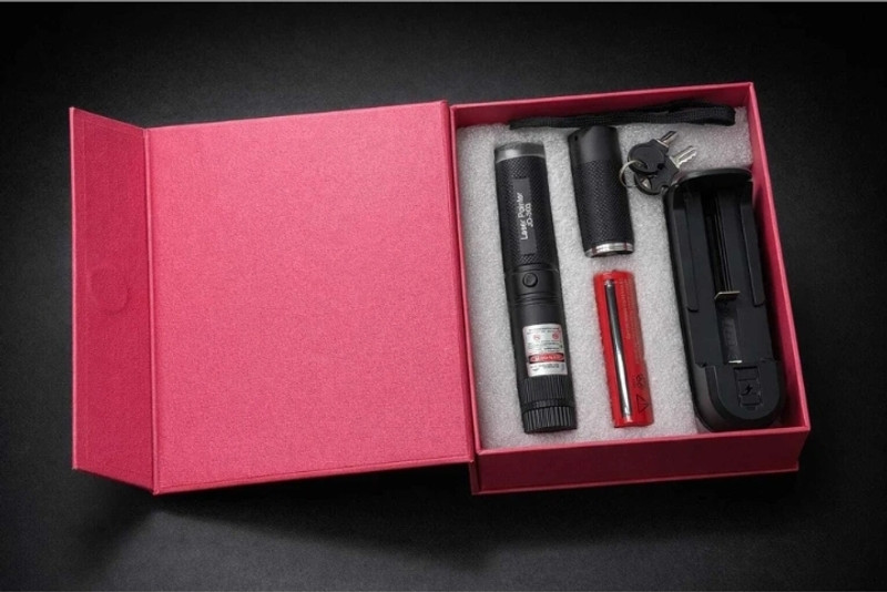 CAPLIC Laser pointer(450 nm, Red colour, Green colour)