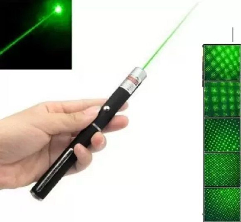 Jeevan jyoti agency Perfect Laser Light Pointer With Different Modes, Rechargeable(10 nm, Green)