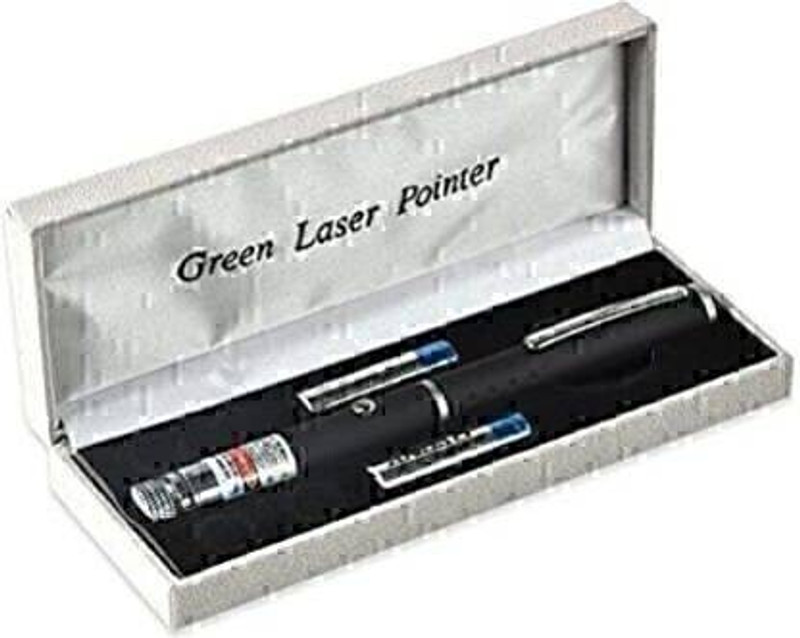 EARTHSHOPPING 5 in 1 Effect Green Beam Laser Shailputri Light Pen (320 nm, Green)(320 nm, green)