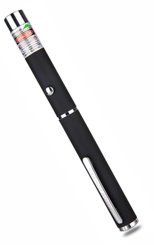 ShelfKing Laser Pointer with Green Light, Disco Mode – 2000m Range(320 nm, Green)