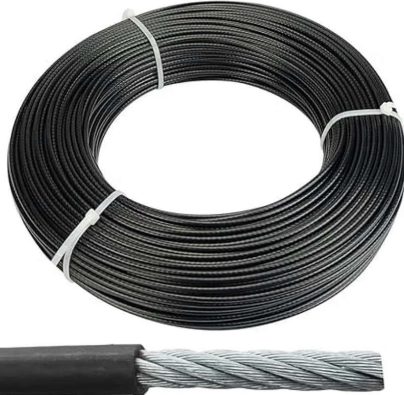 FITFUSIION Gym wire 5mm 30-meter Lat Pulldown(150 kg)