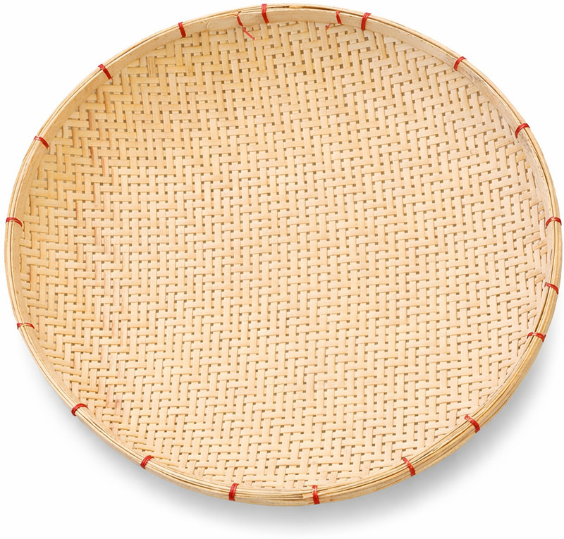 Bamboo Craft Colander(Brown Pack of 1)