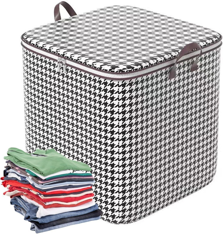 heet 100 L Black Laundry Basket(Cotton)