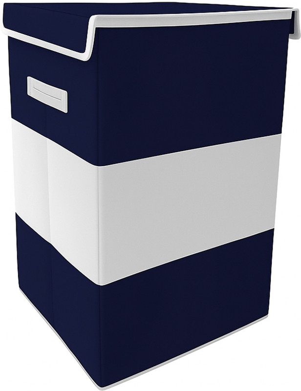 THAILIWALE 70 L Blue, Grey Laundry Bag(Non-Woven)