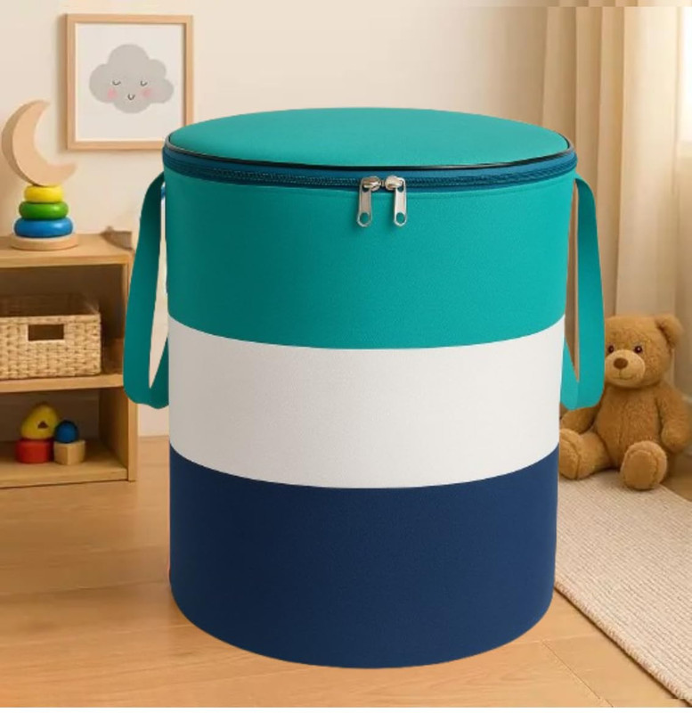 RBM 50 L Multicolor Laundry Bag(Non-Woven)