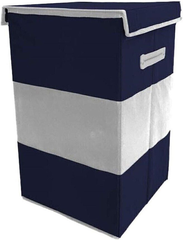 CUTBAZZ 75 L Blue, White Laundry Bag(Non Woven)