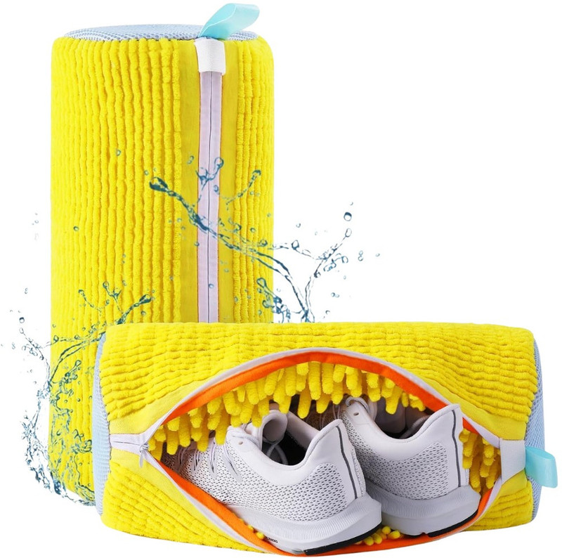 NANMOKU Reusable shoes laundry bag for washing machin 730 Laundry Trolley(Yellow)