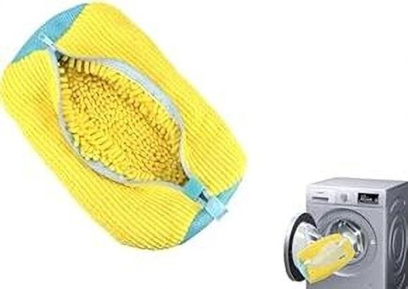 Hocimit Shoe Washing Machine Bag Shoe Cleaning Bag Laundry Trolley(Multicolor)