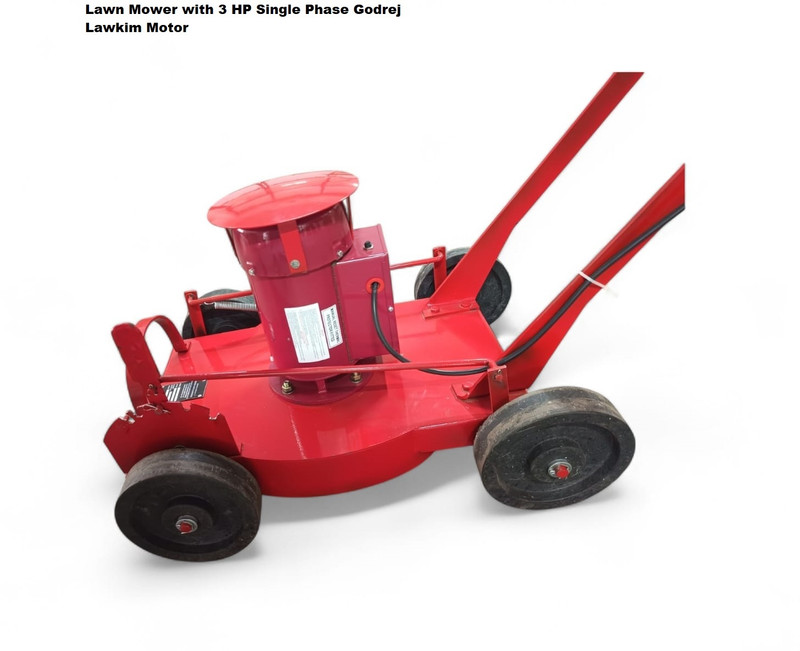 benson agro engineering EL-500-3HP 1PH ELECTRIC LAWN MOWER WITH 3 HP 1 Phase Motor EL-500-3HP 1PH AC Adapter Push Lawn Mower(16 inch)