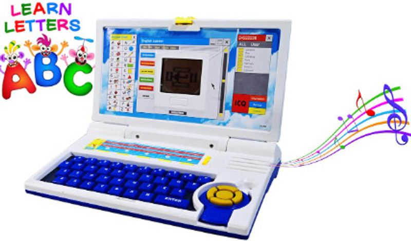 NIYAMAT 20 Function Battery Operated Plastic Baby Educational Learning Machine(Blue)