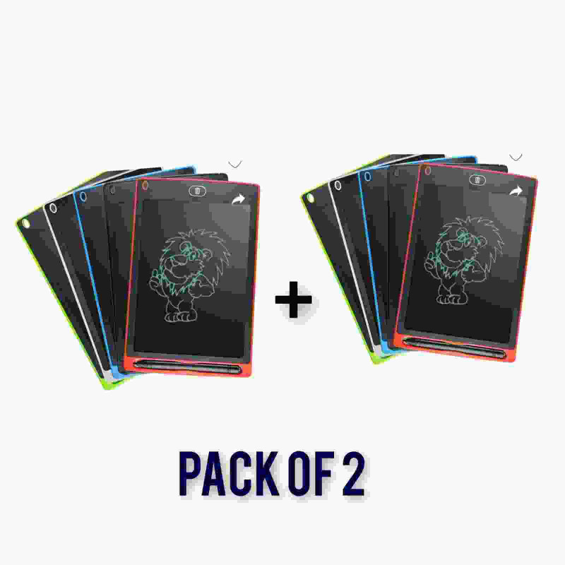 Aneep LCD Pad For Kids PACK OF 2(Multicolor)