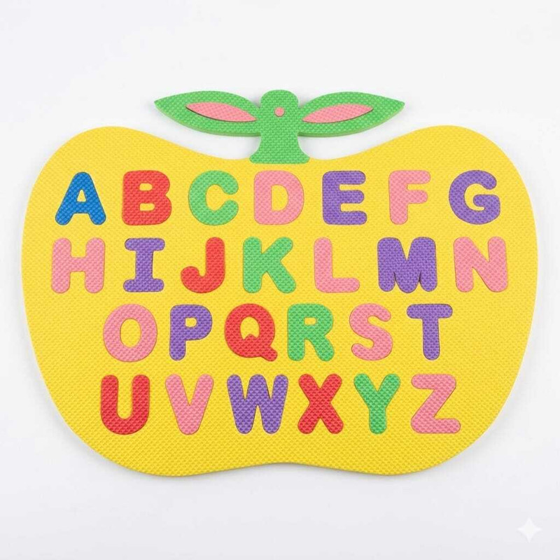 abc fome foam bc(Pink, Multicolor)