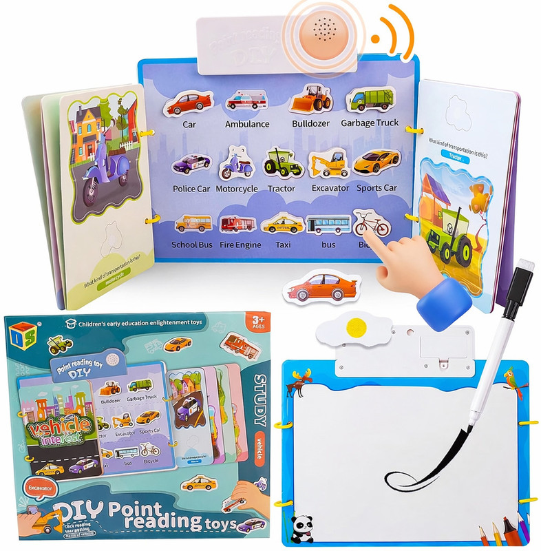 Braintastic DIY READING VECHILE(Multicolor)