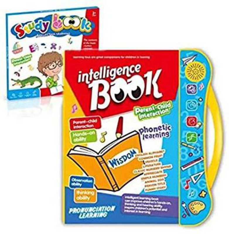 GRAYSEE Interactive Children Book Musical English Educational Phonetic Learning Book Toy(Multicolor)