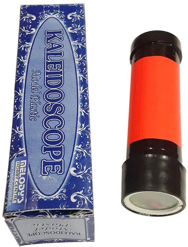 MELODY's Mini Optics Kaleidoscope 'Do It Yourself'. This DIY Kit.(Red, Black)