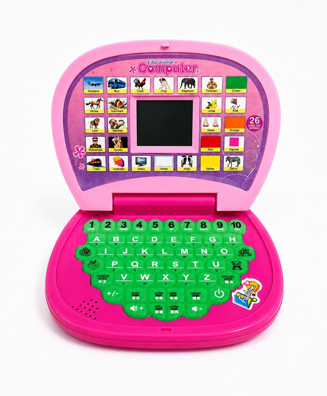 SABKA STORE Mini Educational Laptop for Kids...(Pink)