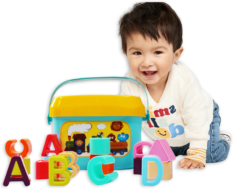 himanshu tex Baby and Toddler First Block Shape, Sorter, Colors, ABCD Shape, Toys for Kids(Multicolor)